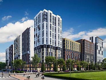 2 комнаты, 56 м², Городское ГАИ 11 этаж, ПСО (под самоотделку)