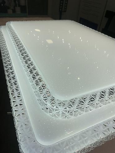 led matrix panel: 🔲 Квадратный декоративный плафон — 240Вт Современный мощный потолочный — 4