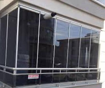 пластик двери: Cam Balkon Qatlamalı və Sürgülü cam Balkon Sifarişi Sürgülü — 4