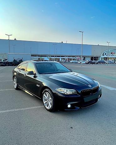 bmw f10 salon: BMW 5 Seriyası (F10) sedan - Kuzov: qara rəng, 4 qapılı sedan — 1