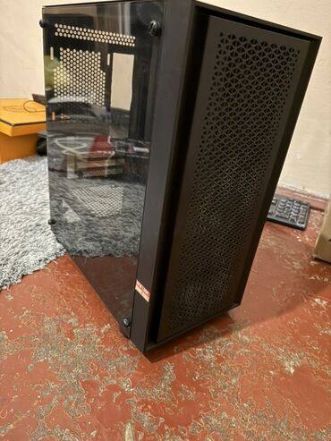 корпуса in win: ПК корпусу, түсү - Кара