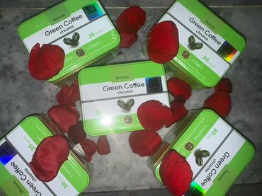 Ətriyyat: Məhsul: Herman Green Coffee Chrome - Qutu: metal qablaşdırma, yaşıl
