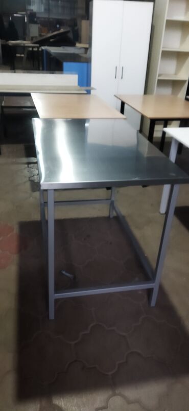 Кухонные столы: Кухонный стол, Прямоугольный, Нераскладной — 12