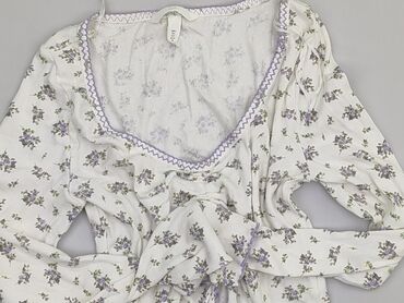 czarne bluzki plus size: H&M, Women's blouse, size S (EU 36)