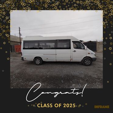 купить квадроцикл бэушный: Автобус, Mercedes-Benz, 2004 г., 2.7 л, 16-21 орун