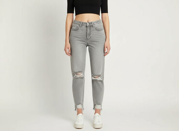 mango jeans straight leg: PrettyLittleThing, Jeans for women, size 2XS