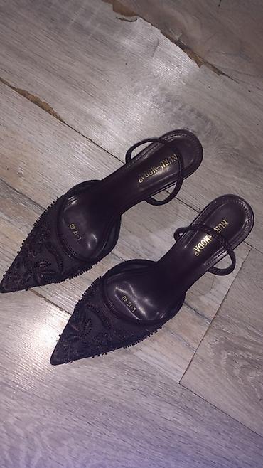 ayaggabı: Tuflilər, Zara, Ölçü: 40, rəng - Qəhvəyi, Yeni — 1