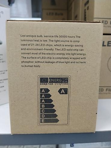Лампочки: Светодиодная филаментная лампа LED Filament Bulb G95 в декоративном — 3