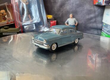 Avtomobil modelləri: Коллекционная модель GAZ-21R Volga third series grey 1962 Deagostini — 2