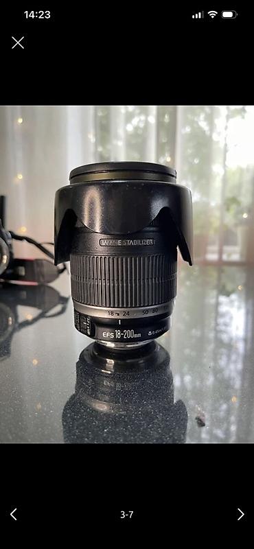 digital camera: Объектив Canon EF-S 18–200mm f/3.5–5.6 IS - Универсальный зум для — 1