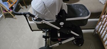 Kolica za bebe: Kolica za bebu JUNGLE OXY 3u1 sa auto-sedištem - Set uključuje: ram — 9