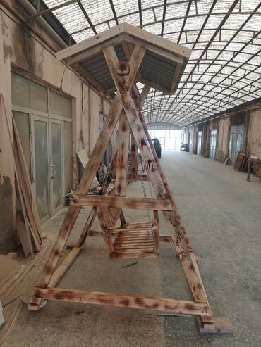 Yelləncəklər: Skamya-yelləncəl, Zontikli, Taxta — 5