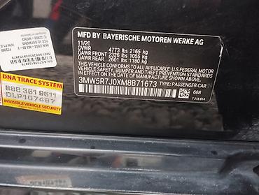 byd e3: BMW 3 series: 2020 г., 2 л, Автомат, Бензин, Седан — 9