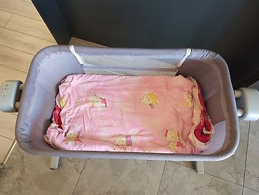 baby hug: Колыбель-люлька для новорождённого, приставная к кровати - Размер — 2