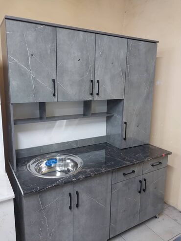 Кухонные гарнитуры: Кухонный гарнитур, Новый, цвет - Белый, ДСП, Платная доставка, Самовывоз — 26