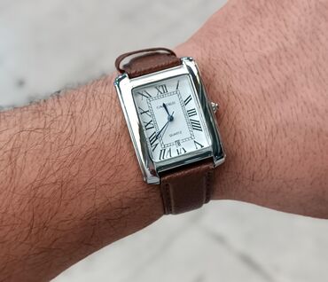 gumus saat: Yeni, Qol saatı, Cartier