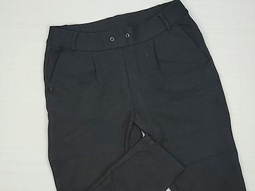 high waist: Spodnie materiałowe damskie, rozmiar S — 1