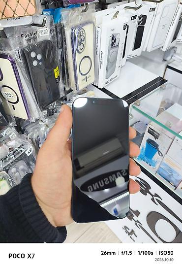13 note pro: IPhone 13, 128 GB, Midnight, Zəmanət — 2