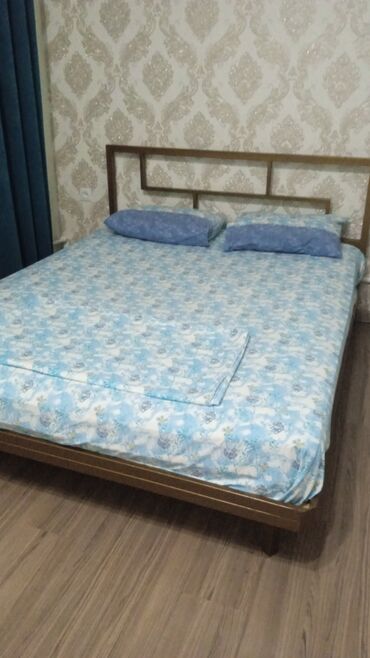 квартира дом кара балта: 1 бөлмө, Душ кабинасы, Жаздык, жууркан-төшөк каптары, Кондиционер