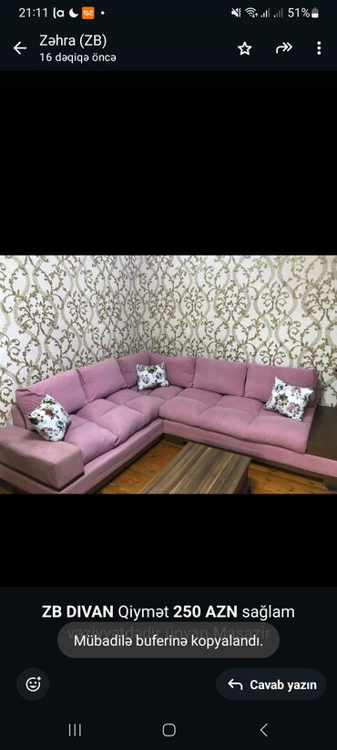 Divanlar: Künc divan