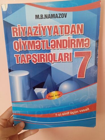 miq informatika kitabi pdf: Riyaziyyat 7-ci sinif, 2024 il, Ödənişli çatdırılma