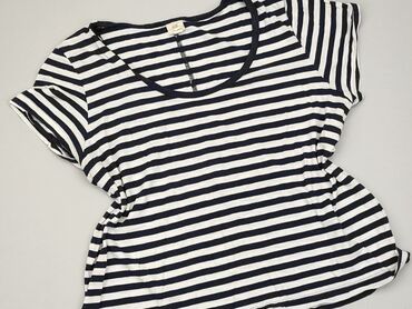 t shirty dziury: T-shirt, H&M, L, stan - Dobry