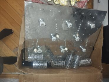 Led çilçıraqlar: Led Çılçıraq, 4 və daha çox lampa, Metal — 7