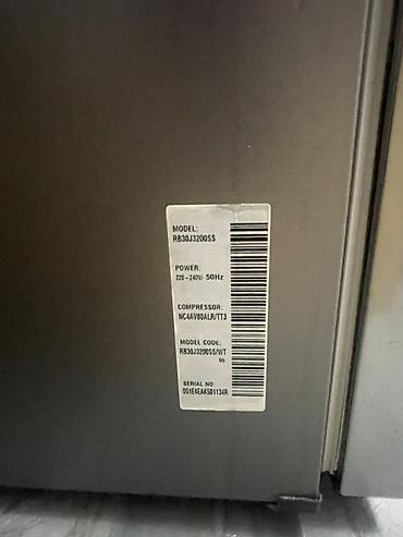 huawei nova 9se: İşlənmiş 2 qapılı Samsung Soyuducu Satılır, rəng - Gümüşü — 3