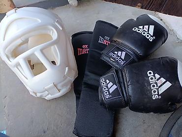 cg motor: WKF təsdiqli karate baş qoruyucusu - Rəng: ağ - Material: yastıqlı — 3