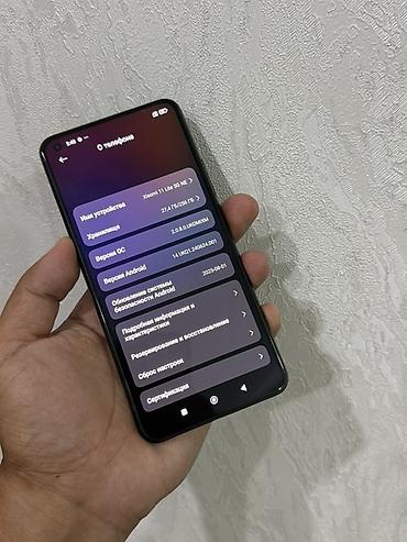 мониторы матовое: Xiaomi, Mi 11 Lite, Б/у, 256 ГБ, цвет - Черный, 2 SIM — 4