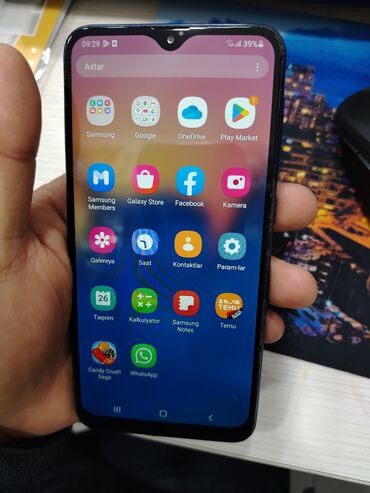 Samsung: Samsung Galaxy A10, 2 GB, rəng - Mavi, Sensor, İki sim kartlı