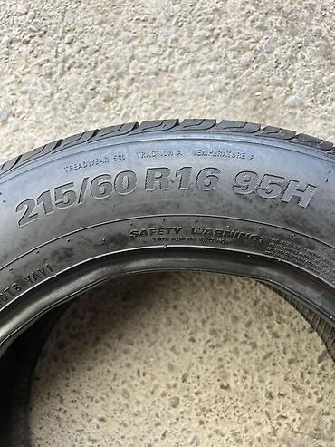 aeolus e70: Пара летних шин Kumho 215/60 R16 95H. - Размер: 215/60 R16 - Индекс — 3