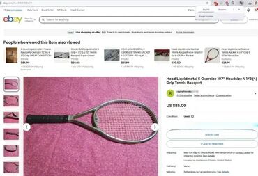 Rekviziti za vežbanje: *** SUPER AKCIJA *** #2811 Izuzetno kvalitetan teniski reket HEAD — 2