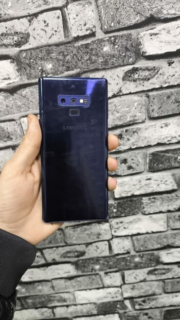 samsung galaxy note 10 plus qiymeti: Samsung Galaxy Note 9, 128 ГБ, цвет - Синий, Отпечаток пальца