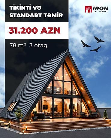 a frame ev qiymetleri: 🏡 Öz torpaq sahənizdə hər il dəyəri daha da artan və sizə gündəlik — 1