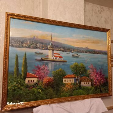 Şəkillər, tablolar: Rəssamlıq əsərləri – orijinal yağlı boya tablolarıÖlçü 130/90.  — 5