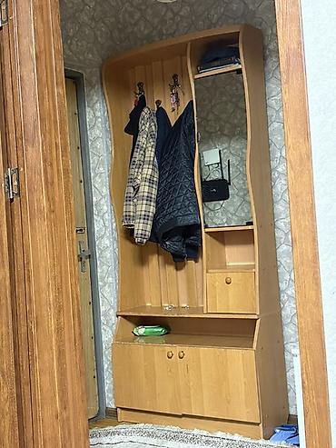 mebel masa: Dəhliz üçün çoxfunksiyalı giriş dolabı/askılıq - Material: taxta — 1