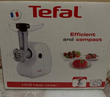 hava çeken: Ət çəkən maşın Tefal, 1400 Vt, Reverssiz, Yeni