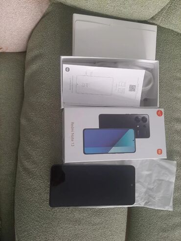 Redmi: Redmi Note 13, 128 GB, rəng - Qara, Sənədlərlə