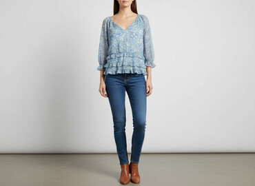 ubrania z koniem: H&M, Women's blouse, size S