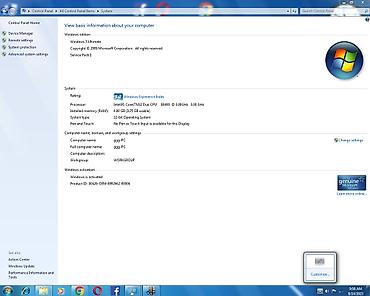 Desktop računari i radne stanice: Ispravan racunar  e8400 .3.00ghz  4 gigajta rama  maticna ploca — 8