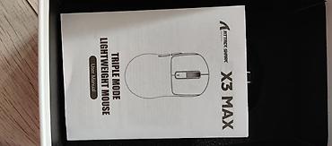 ucuz kompüter: Model Attack shark x3 max – simsiz kompüter siçanı - Rəng: qara, mat — 2