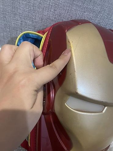 iron: Б/у Детский рюкзак в стиле Iron Man (Марвел) при движении, тряски — 7