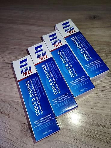 Антисептики и дезинфицирующие средства: Məhsul: Konix Sterile First Aid Burn Gel Təsvir: - Kiçik yanıq — 1