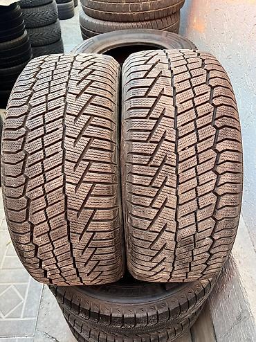 тайрот бу: Шины 225 / 50 / R 17, Зима, Б/у, Пара, Continental — 1