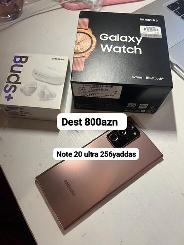 samsunq not: Samsung Galaxy Note 20 Ultra, 256 GB, rəng - Çəhrayı