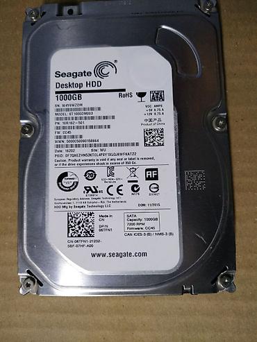 Комплектующие для ПК: Накопитель для ПК, Б/у, Seagate, HDD, 512 ГБ, 3.5", Для ПК — 5