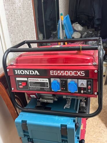 генератор для дома цена: Продам 2 новых бензиновых генератора Honda EG5500CXS, мощность 5,5