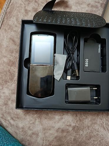 nokia 8800 original: Nokia 8 Sirocco, rəng - Qara, Düyməli — 3