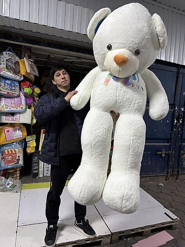 Другой декор и предметы интерьера: Огромный плюшевый мишка От 1000сом и выше - Рост: примерно с человека — 20